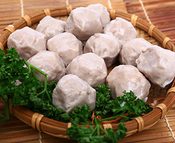 芋頭貢丸-300g、向上魚丸